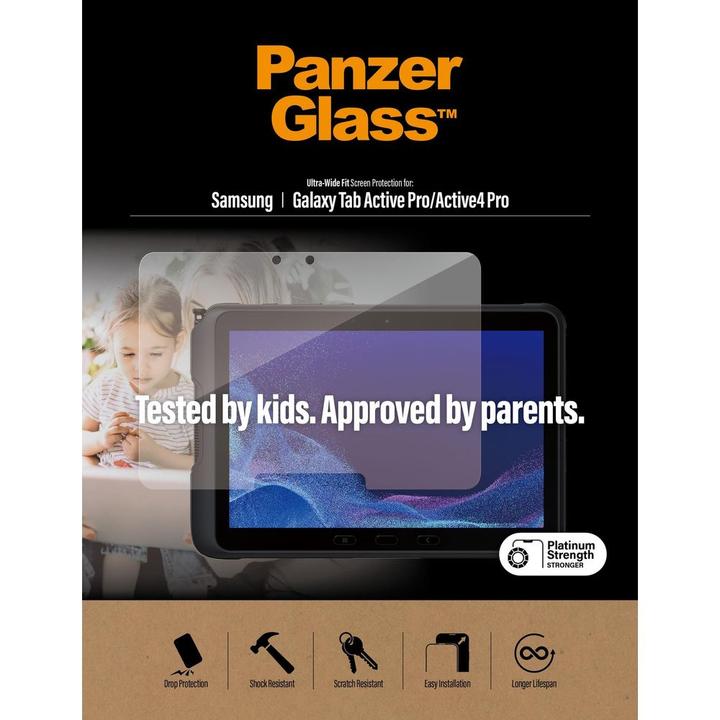Actual product image PanzerGlass Screen protector for tablet (1 pcs., Samsung Galaxy Tab Active Pro)