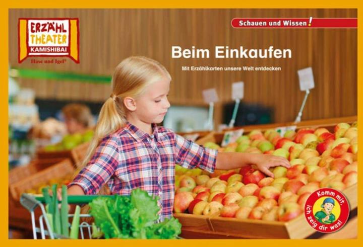 Produktbild Kamishibai: Beim Einkaufen (Deutsch, 2018)