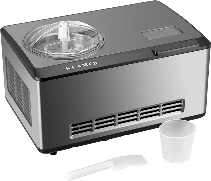 Immagine prodotto KLAMER 2-in-1 Eismaschine & Joghurtbereiter 2 L, 180 W