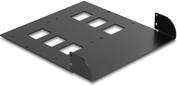 Image du produit Delock 5.25? Cadre de montage métallique pour 2 x cadres amovibles 47011 / 47005