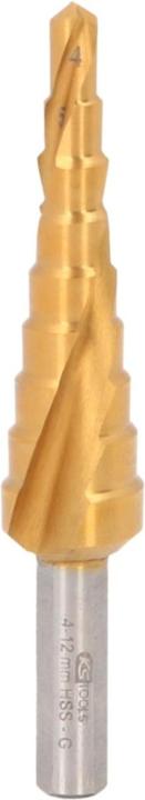 Immagine prodotto KS Tools Punta a gradini HSS-TiN (12 millimetri)