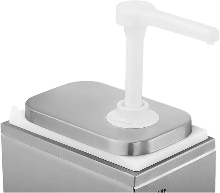 Produktbild Royal Catering Saucenspender Pumpspender Senfspender Dosierspender Edelstahl 1 Pumpe - 2 L