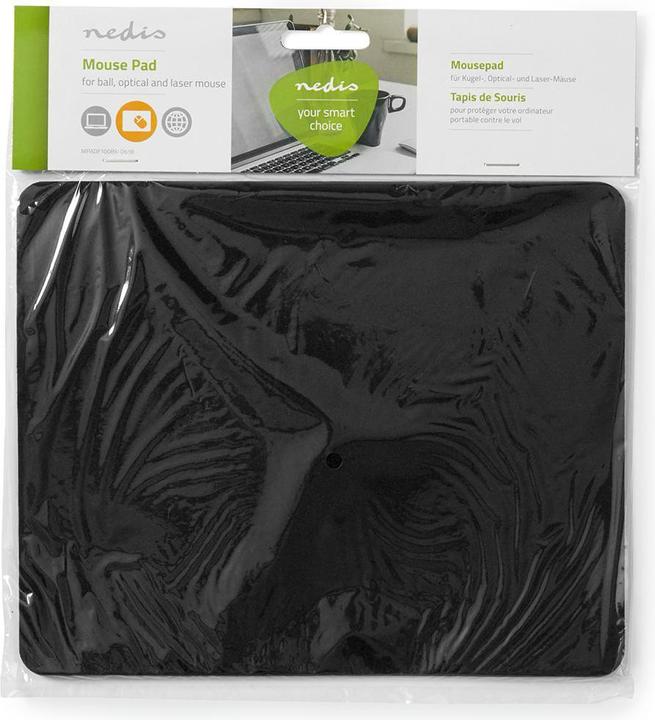 Produktbild Nedis MPADF100BK Mauspad Schwarz