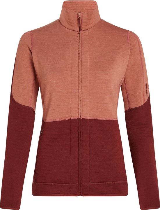 Icebreaker Women's Merino 400 RealFleece Descender L/S Zip (S)