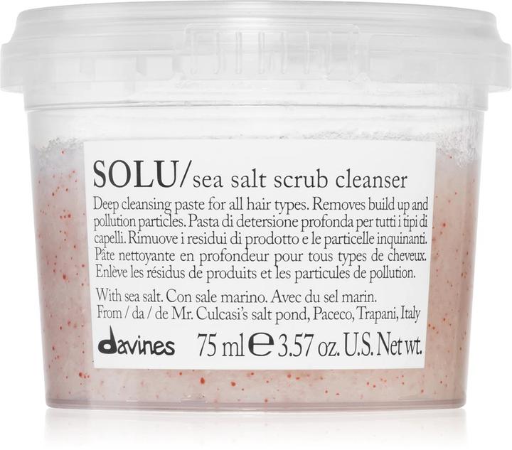 Actual product image Davines Solu Salt Scrub 75ml (75 ml)