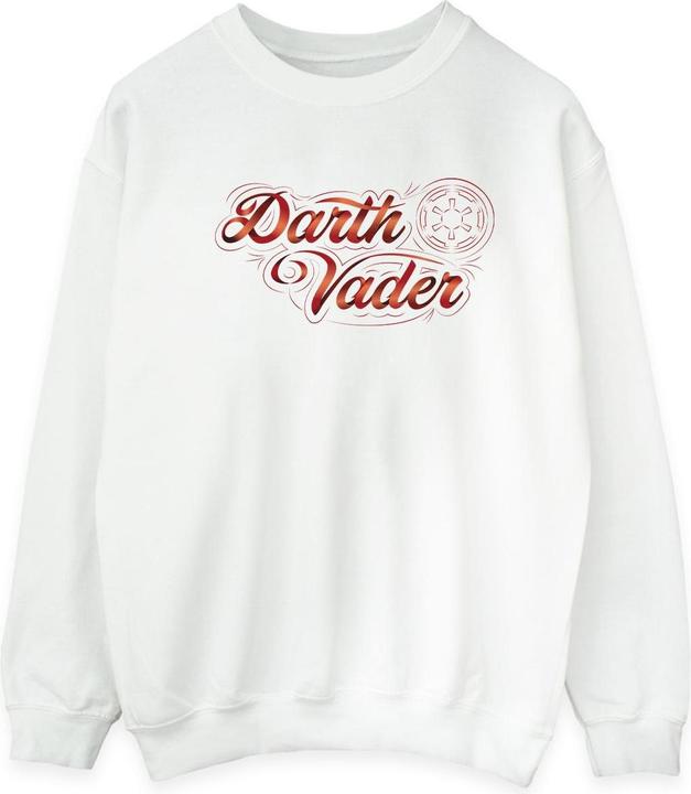 Produktbild Star Wars ObiWan Kenobi Darth Vader Ribbon Font Sweatshirt (L)