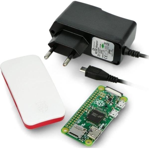 Raspberry Pi Zestaw Zero W Basic), Scheda + Kit di sviluppo
