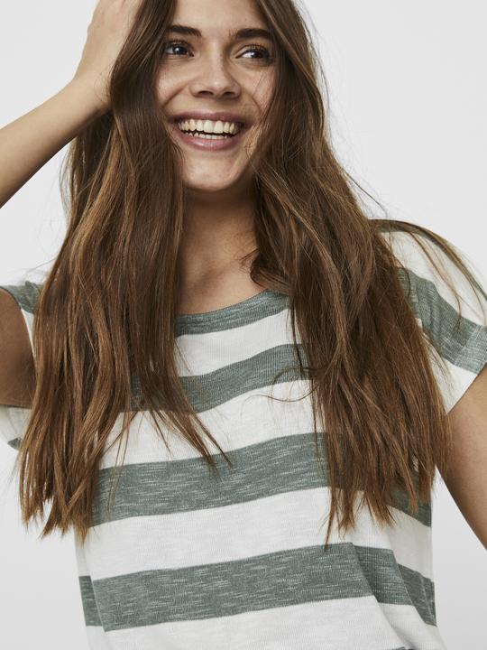 Immagine prodotto Vero Moda Top a righe con maniche corte (XS)
