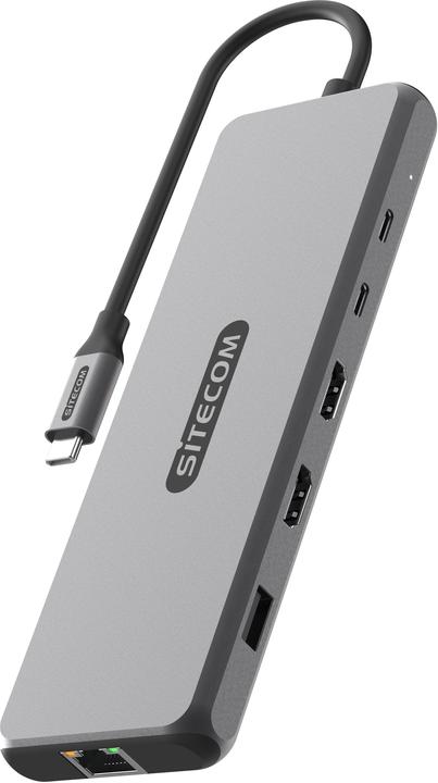 Sitecom CN-7001 10in1 USB4 PD Multip Adapt (USB-C, 10 Ports)