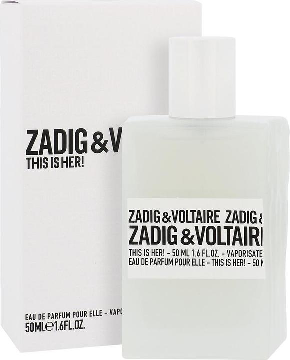 Actual product image Zadig & Voltaire This Is Her. (Eau de parfum, 50 ml)