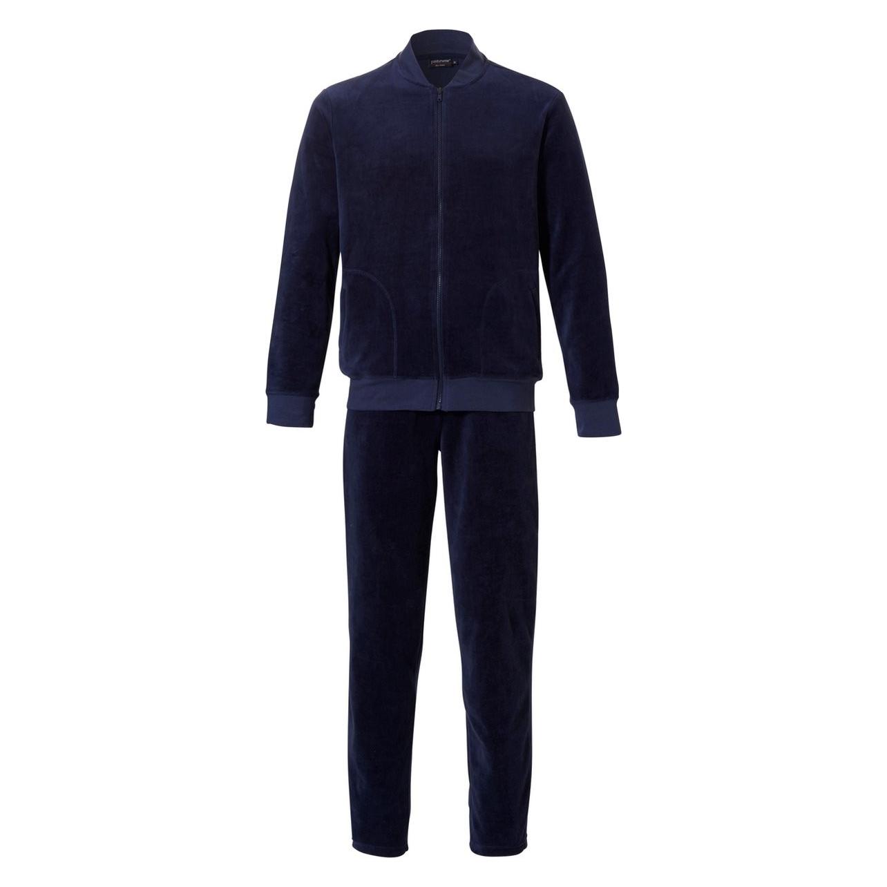 Pastunette, Mannen, Pyjama, Heren Huispak - Dark Blue 610-8 - Nos - S - Blauw, Blauw, (S)