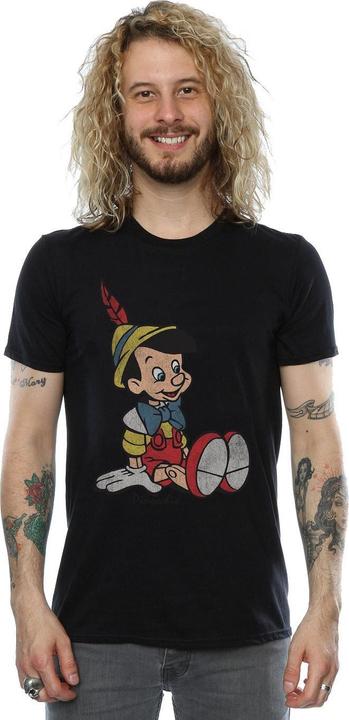 Image du produit Pinocchio T-shirt classique en coton pour hommes (M)