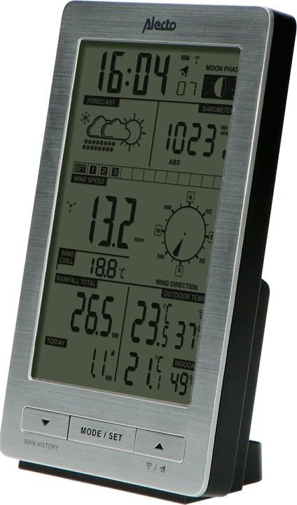 Produktbild Alecto WS-3300 Wetterstation mit Aussensensor (Silber)