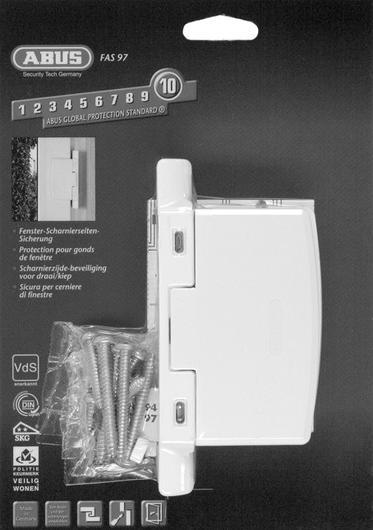 Produktbild Abus Fenstersicherung FAS 97 W SB