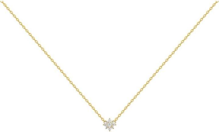 Image du produit Lara Collier Plaque Or - Zirconia (Laiton)