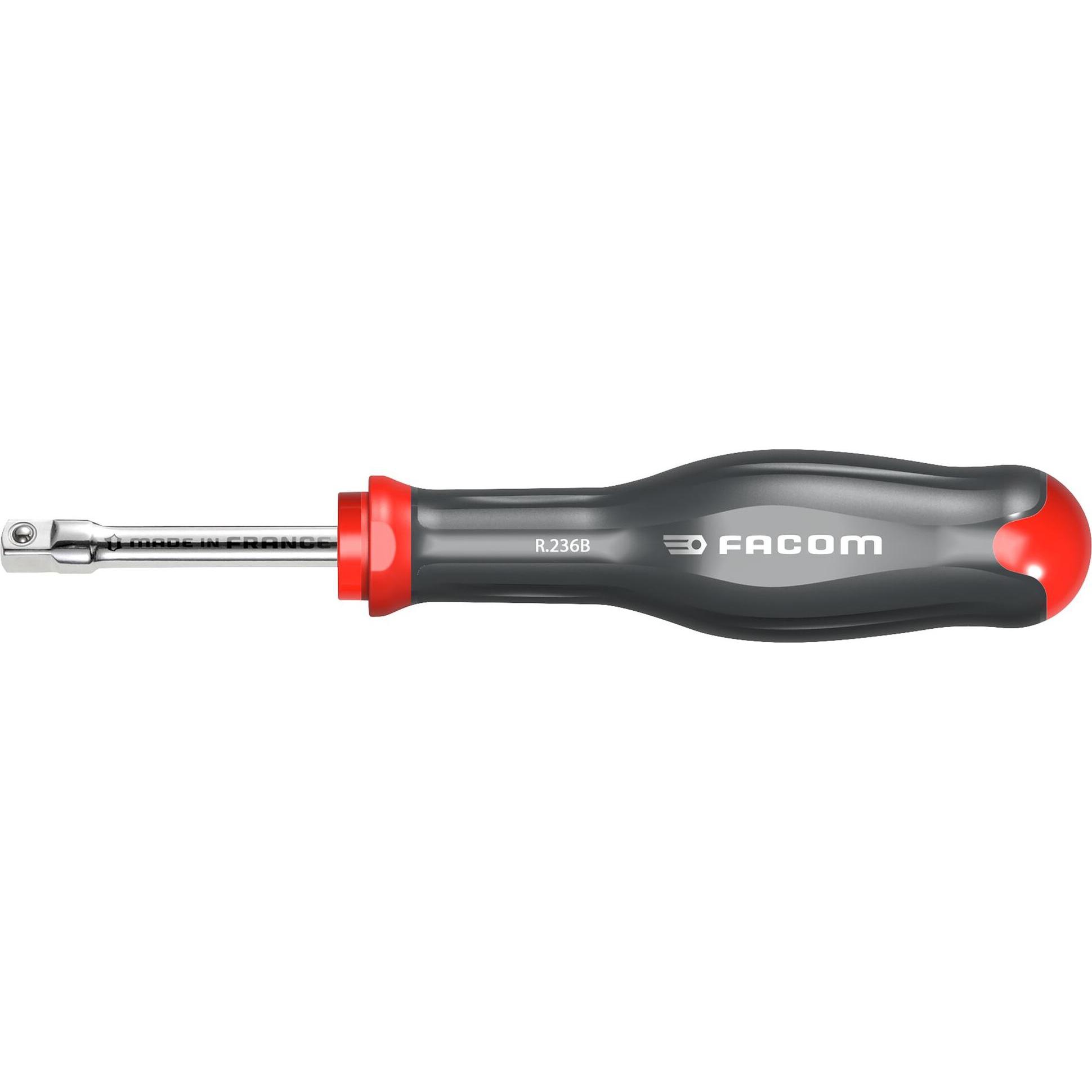 Facom, Steckschlüssel + Stecknuss, Steckgriff (1/4")