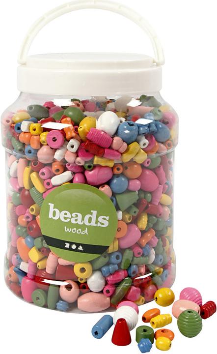 Produktbild Creativ Company Houten kralen in Opbergemmer