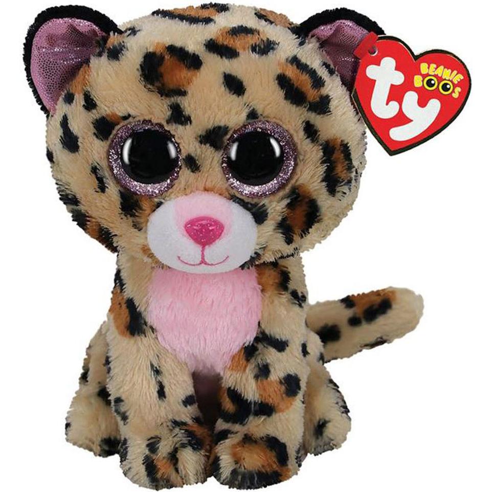 Ty Beanie Boos Livvie Leopard (15 cm)