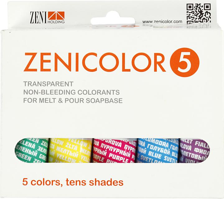 Actual product image Creativ Company Zeepverf Kleur, 5x30gr