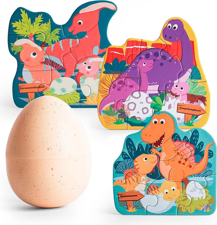 Produktbild Topbright Toys Dino Puzzels in Ei (3 puzzels van 6 stukjes) (6 Teile)