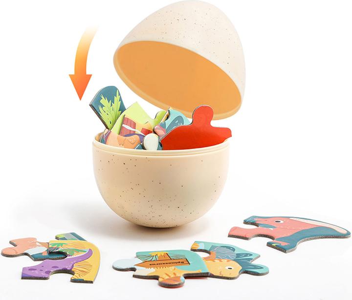 Produktbild Topbright Toys Dino Puzzels in Ei (3 puzzels van 6 stukjes) (6 Teile)