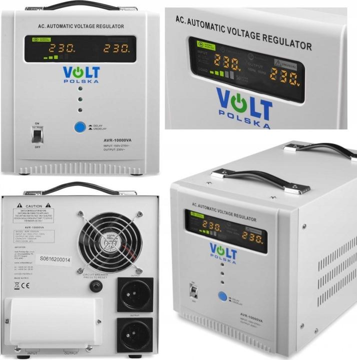 Image du produit Volt Polska Stabilisateur napiecia AVR 10000VA 8-11