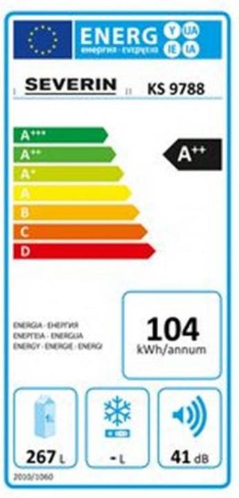 Energie-Label Severin Ks 9770 (218 l)