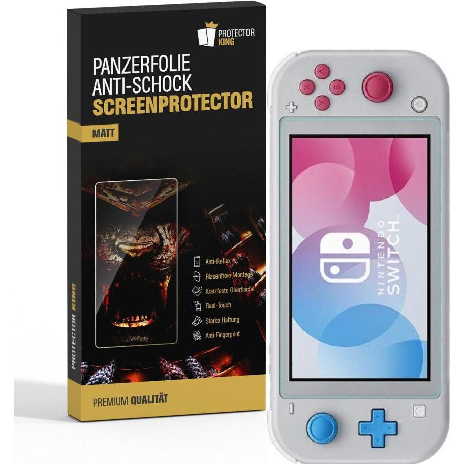 Thumbnail - Protectorking 1x Panzerfolie Anti-Shock matt entspiegelt (Switch Lite), Weiteres Gaming Zubehör
