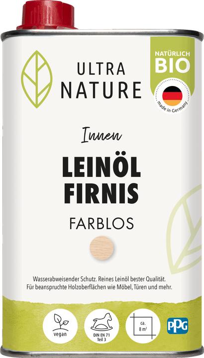 Ultra Nature Leinöl Firnis (H360D, 0.50 l)