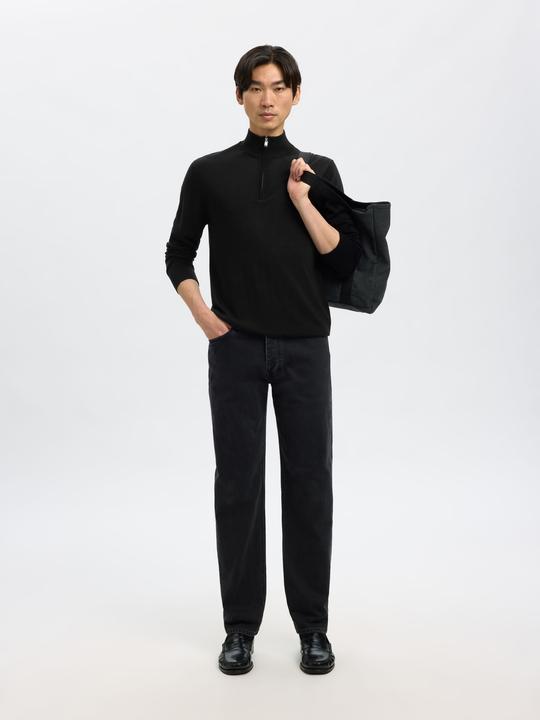 Immagine prodotto Selected Homme Slhtray Ls Knit Merino Half Zip Noos (M)