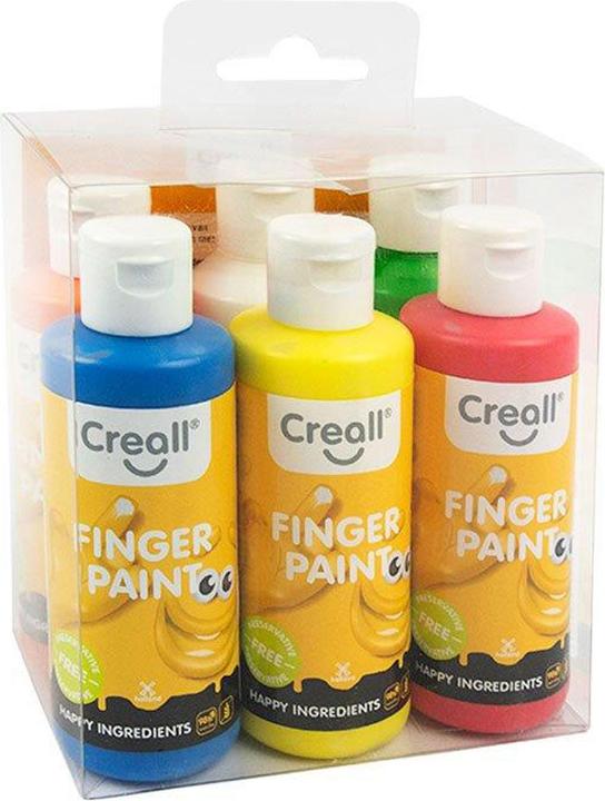Actual product image Creall Finger Paint Preservation Free, 6x80ml (480 ml)