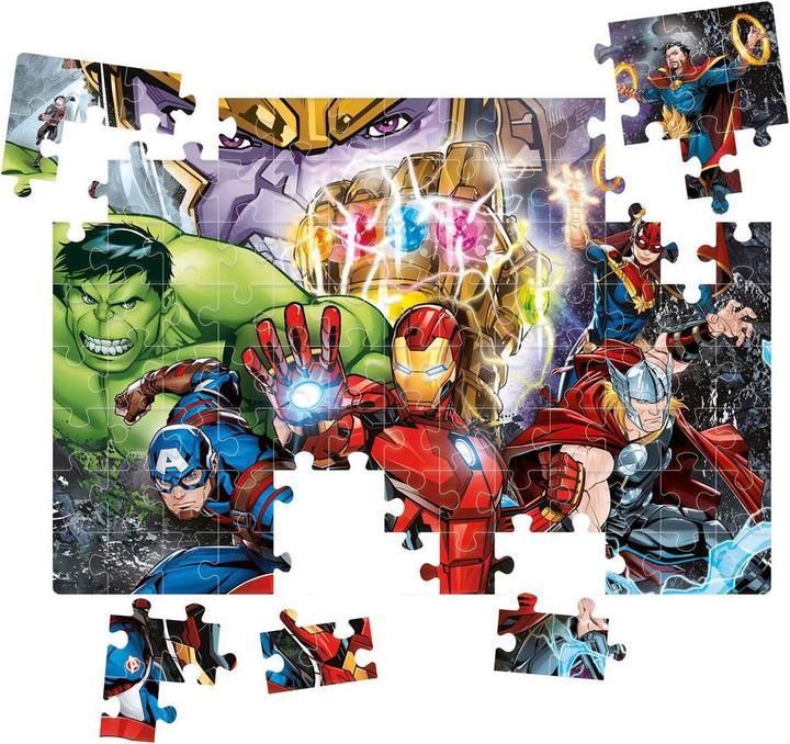 Image du produit Clementoni Brillant super-héros Marvel (104 pièces)