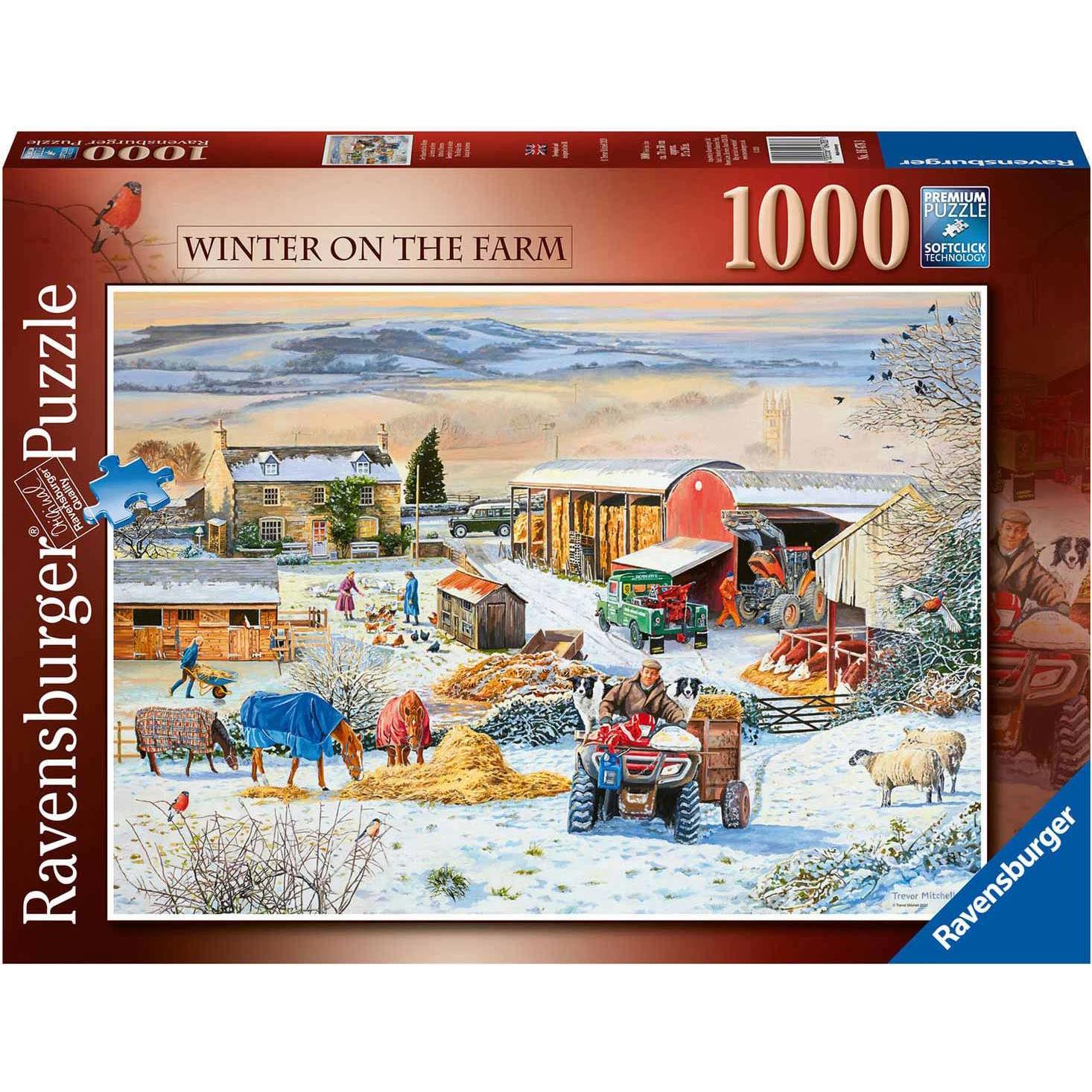 Ravensburger Bauernhof im Winter (1000 Teile)