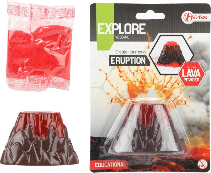 Actual product image Toi-Toys Explore the volcanic eruption