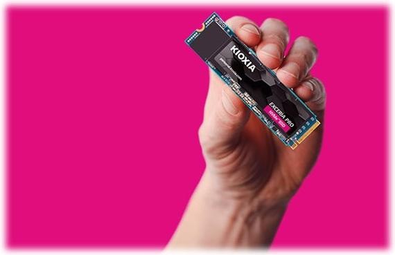 Actual product image Kioxia Exceria Pro (1000 GB, M.2 2280)