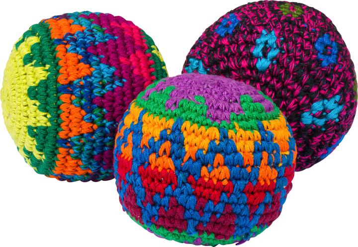 Sport-Thieme Footbag set Bean Bags - Rasta Rainbow