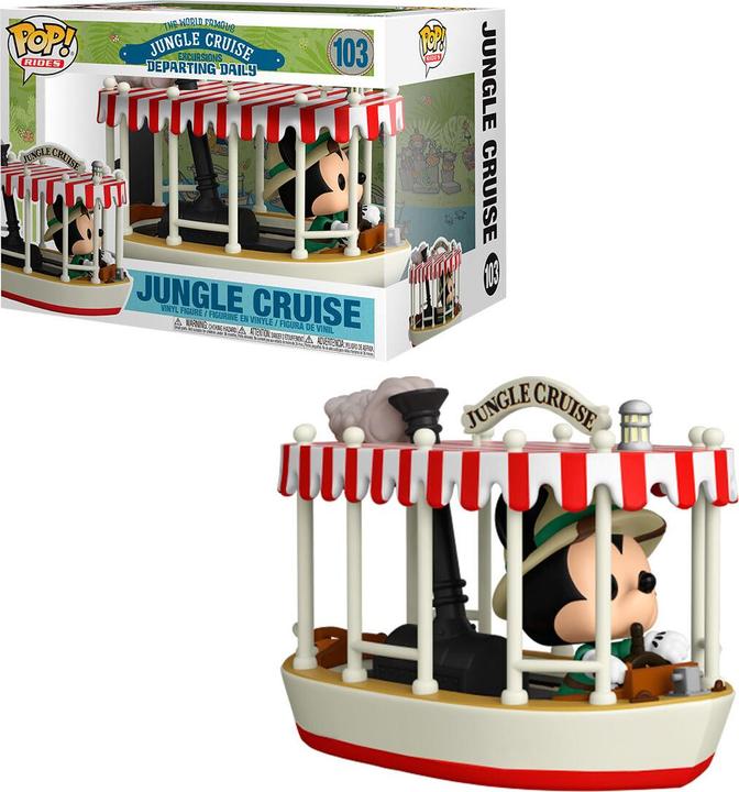 Produktbild Funko POP! - Jungle Cruise: Skipper Mickey with Boat