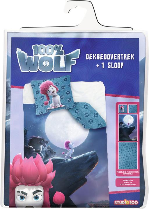 Produktbild 100% Wolf Bettbezug (140 x 200 cm, 65 x 65 cm)