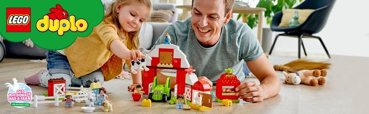 Actual product image LEGO Barn, tractor and animal care (10952)