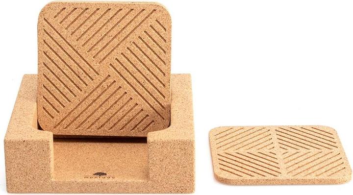 Actual product image Montado Coaster set "Laser" (6x)