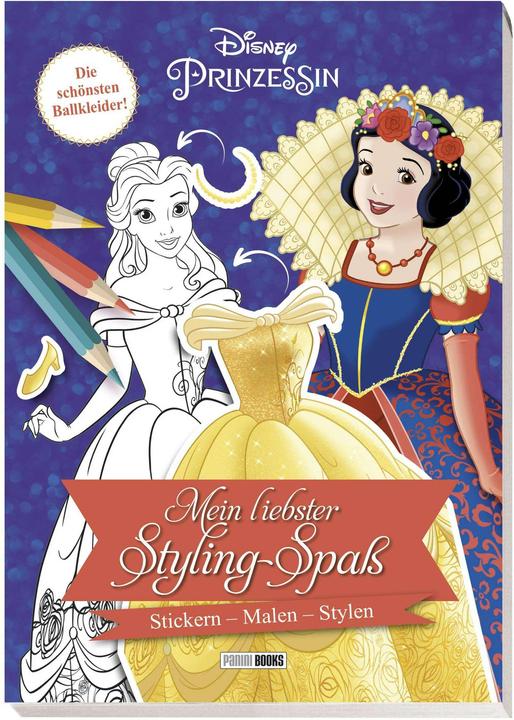 Immagine prodotto Panini Disney Prinzessin: Mein liebster Styling-Spass (Tedesco, Disney, Panini, 2024)