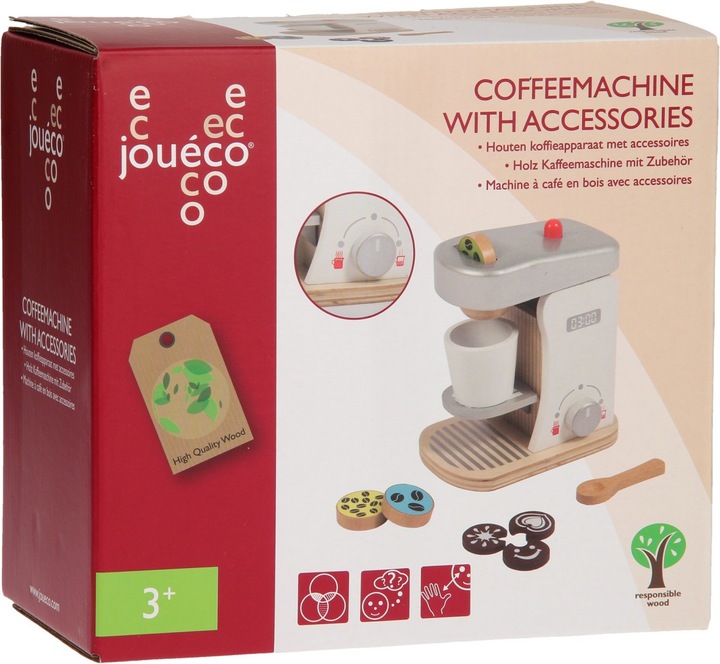 Produktbild Jouéco Holz Kaffee mit Zubehör