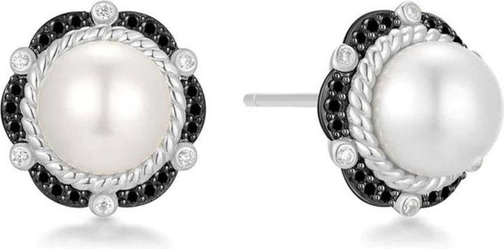 Immagine prodotto Ania Haie Two Tone Shell Pearl Bloom Ohrstecker (Argento 925)