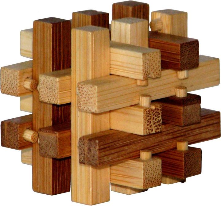 Eureka! 3D Bamboo Breinpuzzel Slide **** (Multilingual, 1 Spieler)