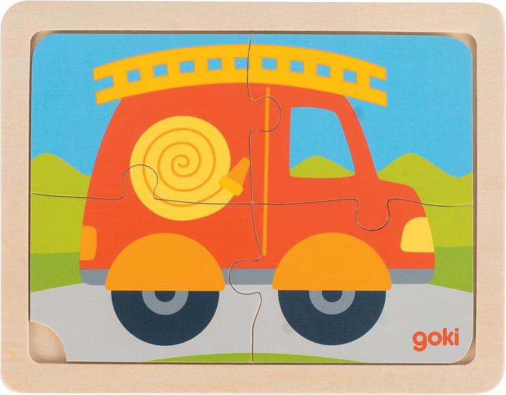 Produktbild Goki Puzzle (4 Teile)