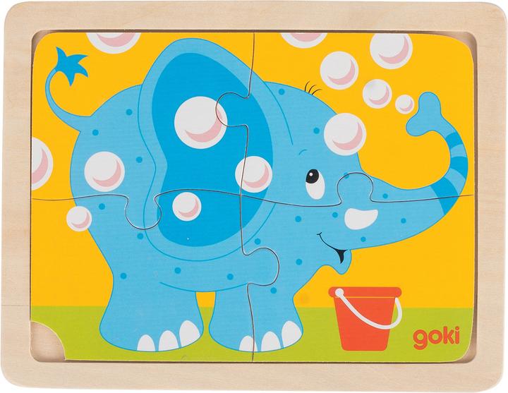 Produktbild Goki Puzzle (4 Teile)