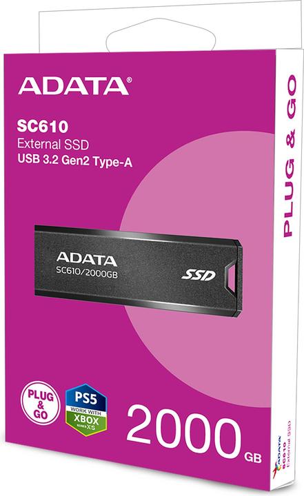 Image du produit Adata SC610 (2000 Go, USB-A)