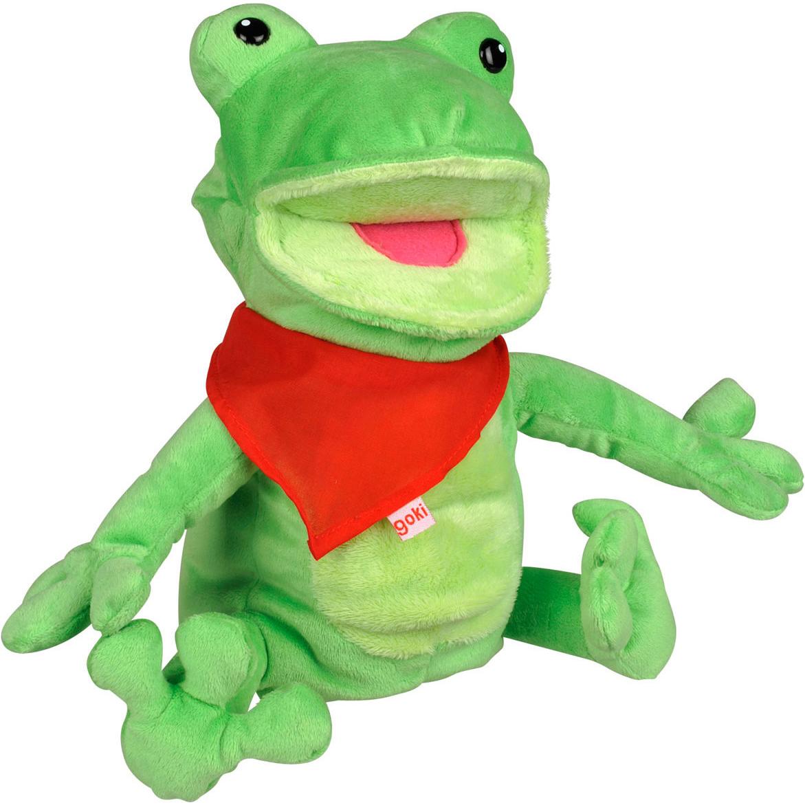 Goki Handpuppe Frosch