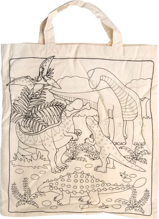 Actual product image Goki Cotton bag - dinosaur