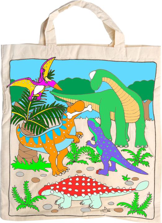 Actual product image Goki Cotton bag - dinosaur